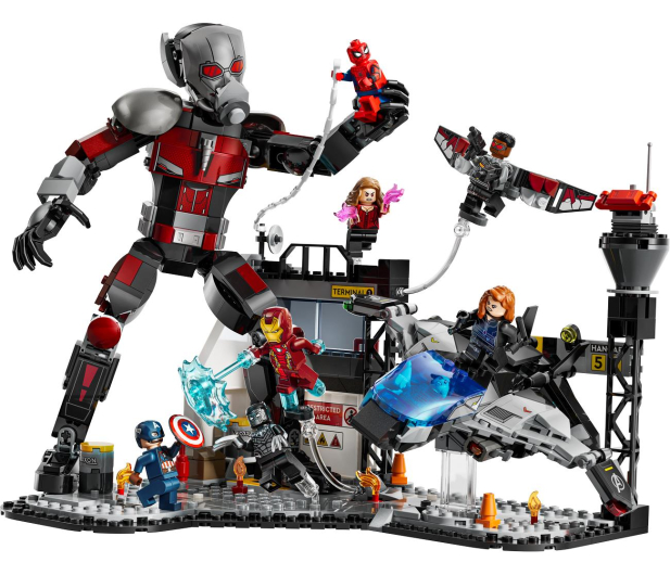 LEGO Marvel 76314 Kapitan Ameryka: Wojna bohaterów - 1284241 - zdjęcie 6